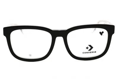 Converse Cv5117 Rectangular Acetate Eyeglasses In Black