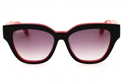Max & Co Mo0106 Gradient Acetate Sunglasses In Black