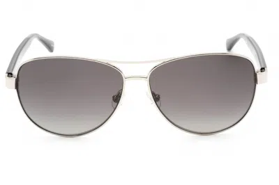Kate Spade Faras Sunglasses In Silver
