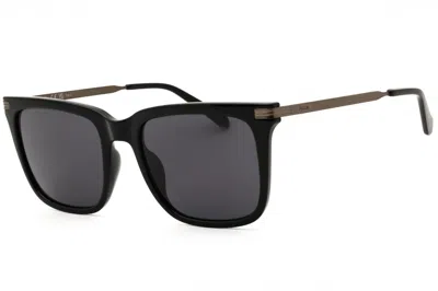 Fossil Fos3152gs Rectangular Black Frame Sunglasses In Black