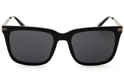 Fossil Fos3152gs Rectangular Black Frame Sunglasses In Black
