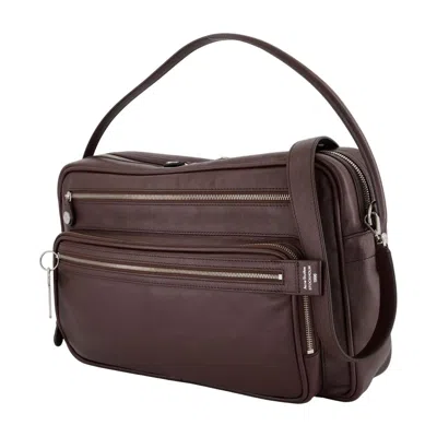 Acne Studios Shoulder Bag In Brown