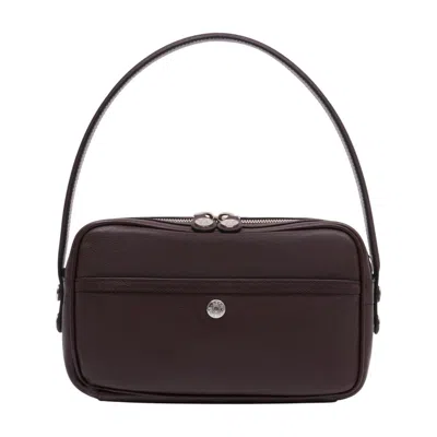 Acne Studios Camero Party Shoulder Bag In Brown