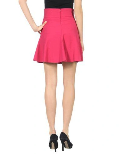 Shop Red Valentino Mini Skirt In Fuchsia
