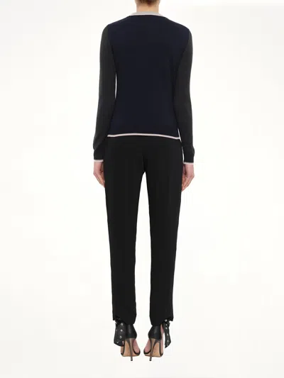 Kenzo Tiger-patch Sweater In Blue