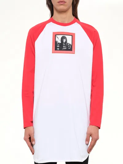 Givenchy Native American Oversized Baseball Top In Multi