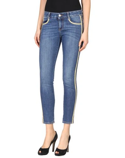 Stella Mccartney Denim Pants In Blue