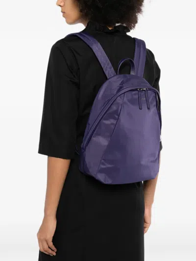 Agnès B. Origami Backpack In Brown