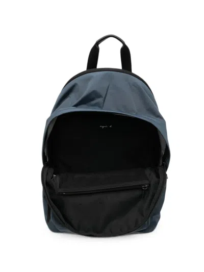 Agnès B. Fred Backpack In Blue