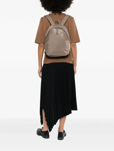 Agnès B. Origami Backpack In Brown
