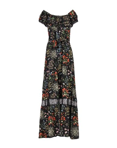 Alice And Olivia Long Dress In Black