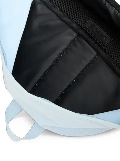 Lacoste Neocroc Logo-patch Backpack In Blue