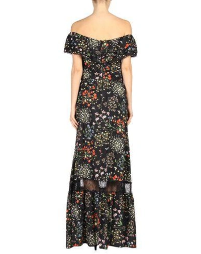 Shop Alice And Olivia Long Dress In Black