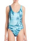 ORLEBAR BROWN One-Piece Almada South Pacific Illustrations Swimsuit