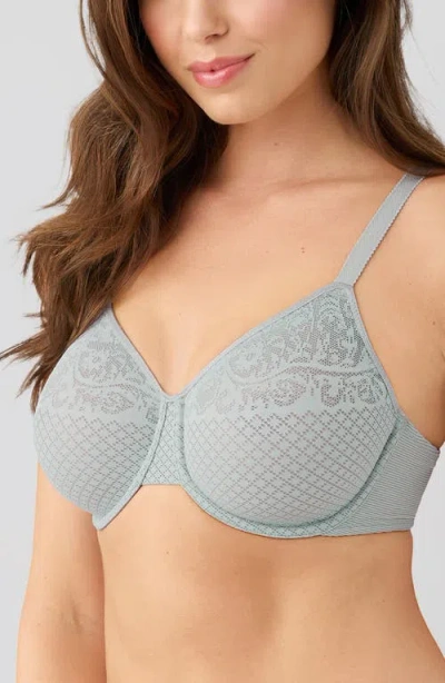 Wacoal Visual Effects Underwire Minimizer Bra In Belgian Bl