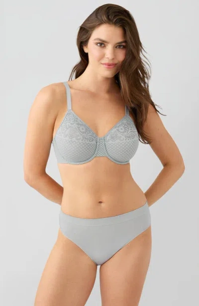 Wacoal Visual Effects Underwire Minimizer Bra In Belgian Bl