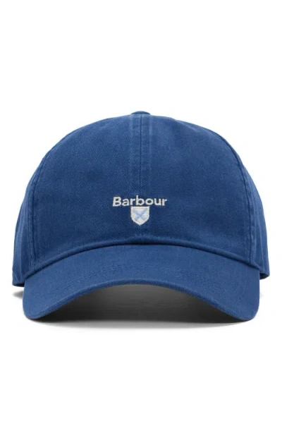 Barbour 'cascade' Baseball Cap In Deep Blue