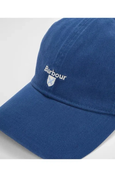 Barbour 'cascade' Baseball Cap In Deep Blue