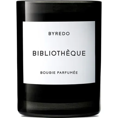 Byredo Bibliotheque Scented Candle In Black