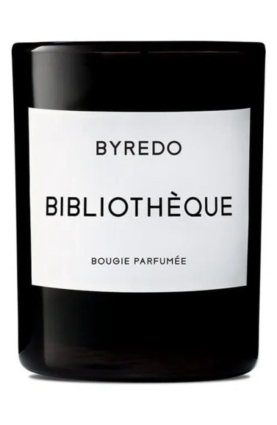Byredo Bibliotheque Scented Candle In Black