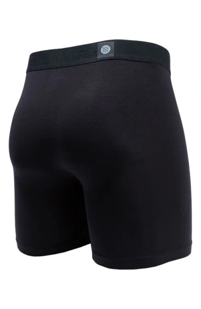 Stance Regulation Solid Boxer Briefs In Blk - Black