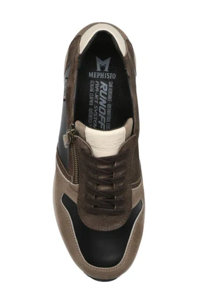 Mephisto Kim Sneaker In Walnut