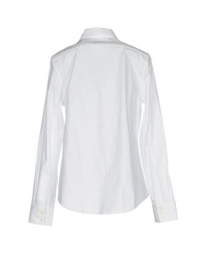 Shop Paul & Joe Solid Color Shirts & Blouses In White