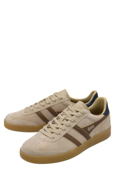 Gola Viper Sneaker In Bone/otter/navy