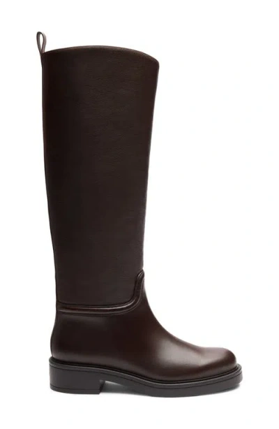 Stuart Weitzman Celia Riding Boot In Walnut