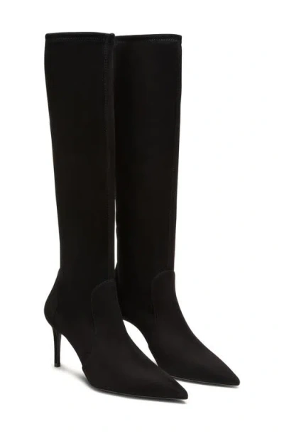 Stuart Weitzman Stuart Power 75 Boot In Black