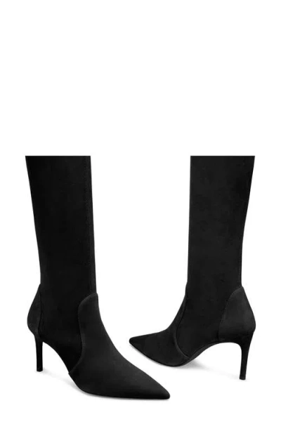 Stuart Weitzman Stuart Power 75 Boot In Black