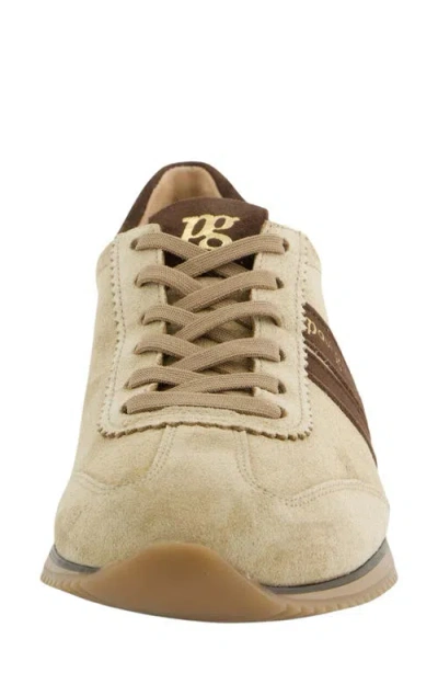 Paul Green Bellevue Sneaker In Grain Choco Combo