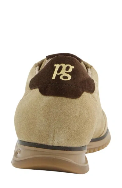 Paul Green Bellevue Sneaker In Grain Choco Combo