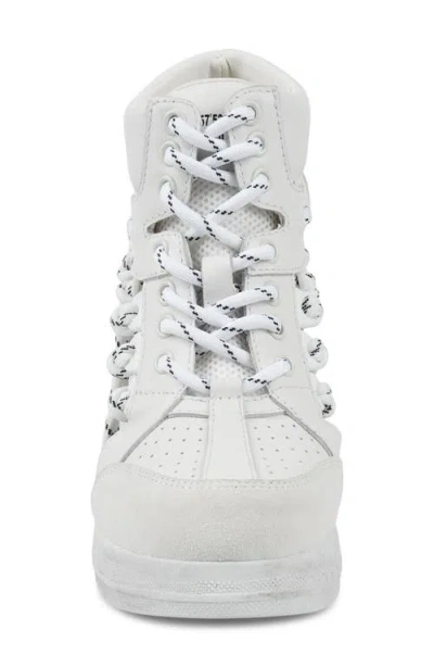 Zigi Shred Platform Pump In White