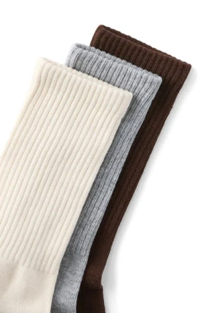 Cotton On 3 Pack Essential Crew Socks In Multi