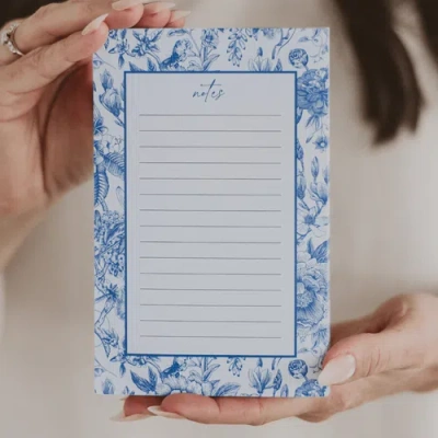 Sweet Water Decor Notepad In Blue