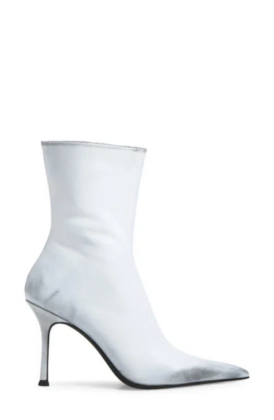 Jeffrey Campbell Daring Bootie In White Ruboff