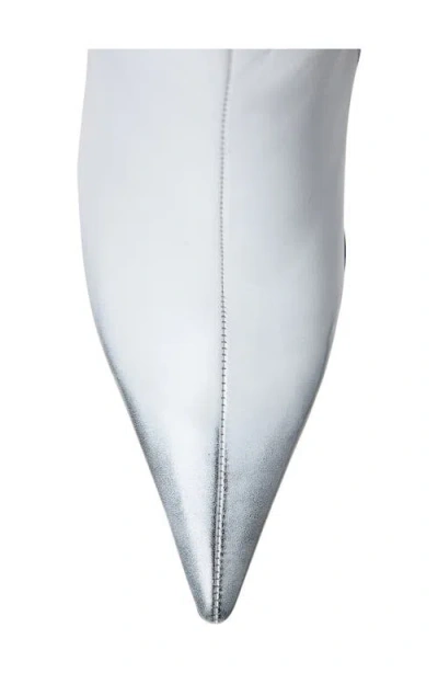 Jeffrey Campbell Daring Bootie In White Ruboff