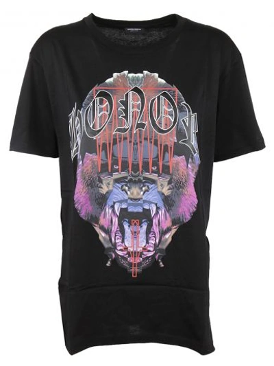 Shop Marcelo Burlon County Of Milan Marcelo Burlon Gorilla Print T-shirt In Black Multicolor