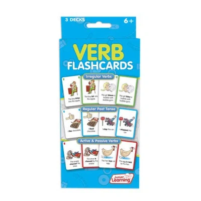 Junior Learning Counting Flashcards In Multi
