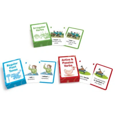 Junior Learning Counting Flashcards In Multi