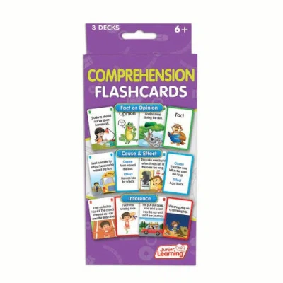 Junior Learning Comprehension Flashcards Medium In Multi