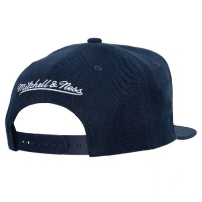 Mitchell & Ness Navy Houston Astros Cooperstown Collection Basic Flip Snapback Hat In Navy