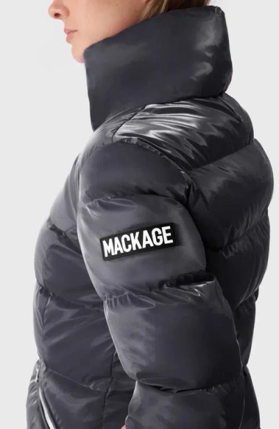 Mackage Madalyn Down Puffer Jacket In Gray