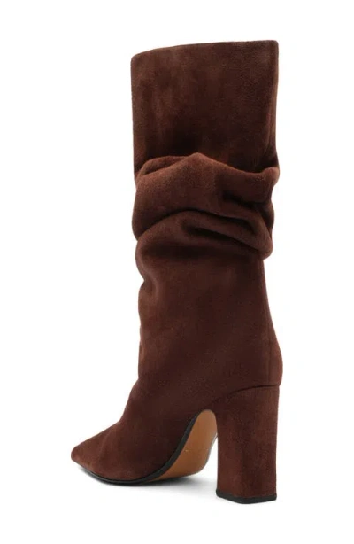 Schutz Harriet Slouch Boot In Brown