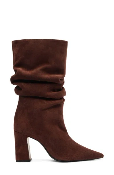 Schutz Harriet Slouch Boot In Brown