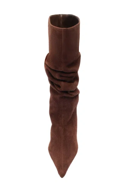 Schutz Harriet Slouch Boot In Brown