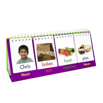 Junior Learning Sentence Flips Doublesided Flip Stand In Multi