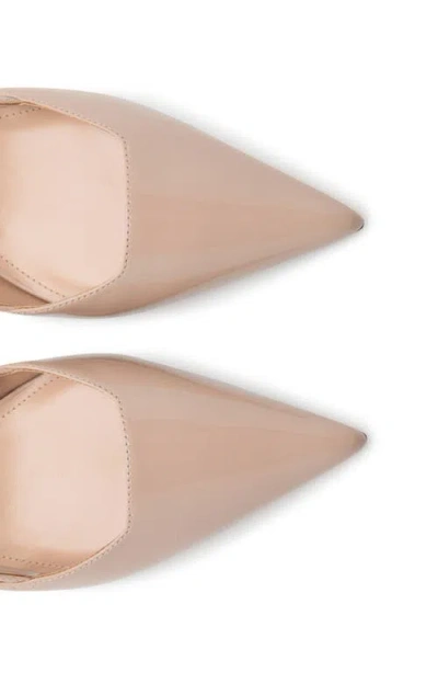 Mango Slingback Pointed Toe Pump In Beige