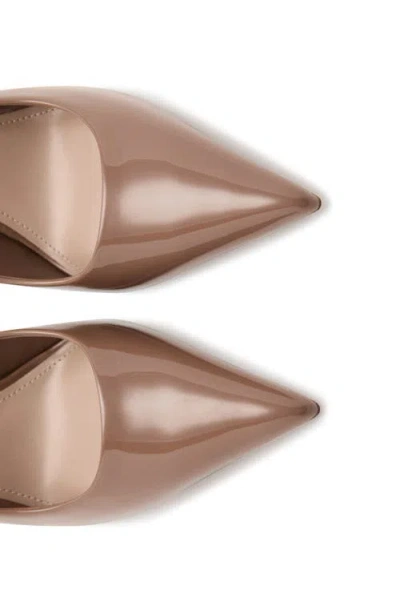 Mango Mica Pointed Toe Slingback Pump In Beige